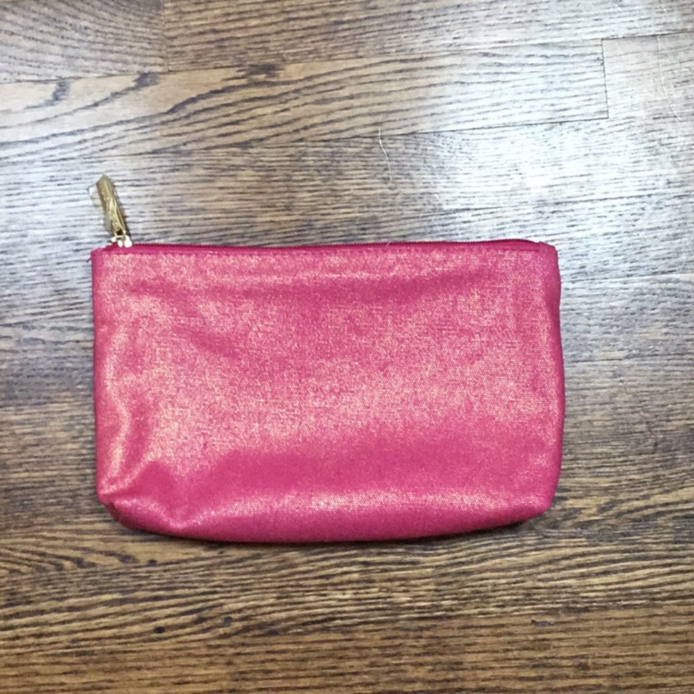 Sephora Pink & Gold Cosmetic Pouch NWOT